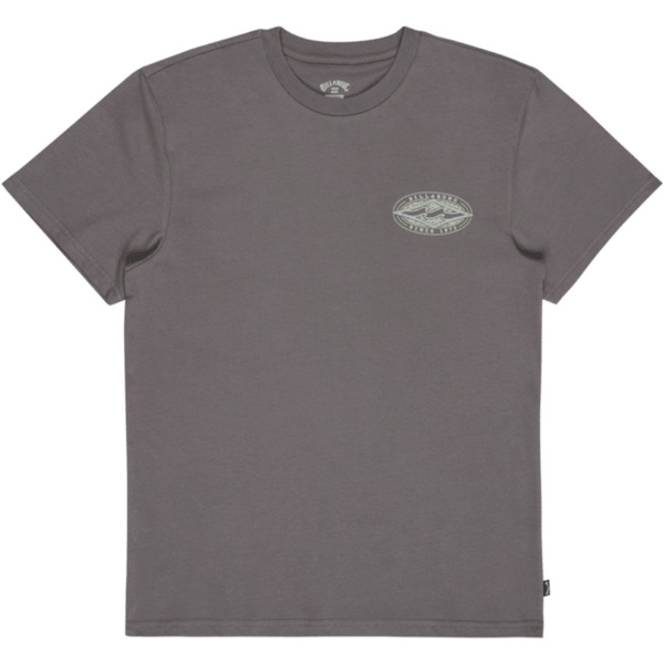 2026 Billabong Mens Diamond Vision T-Shirt EBYZT00619 - Pewter